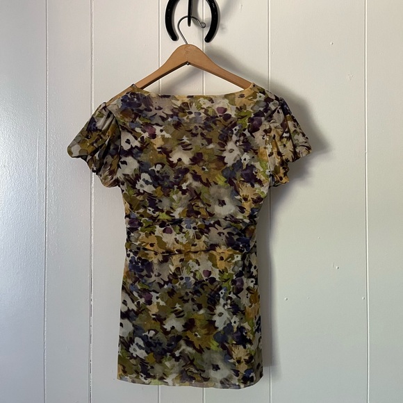 Loft Floral Top NWOT - Picture 3 of 5